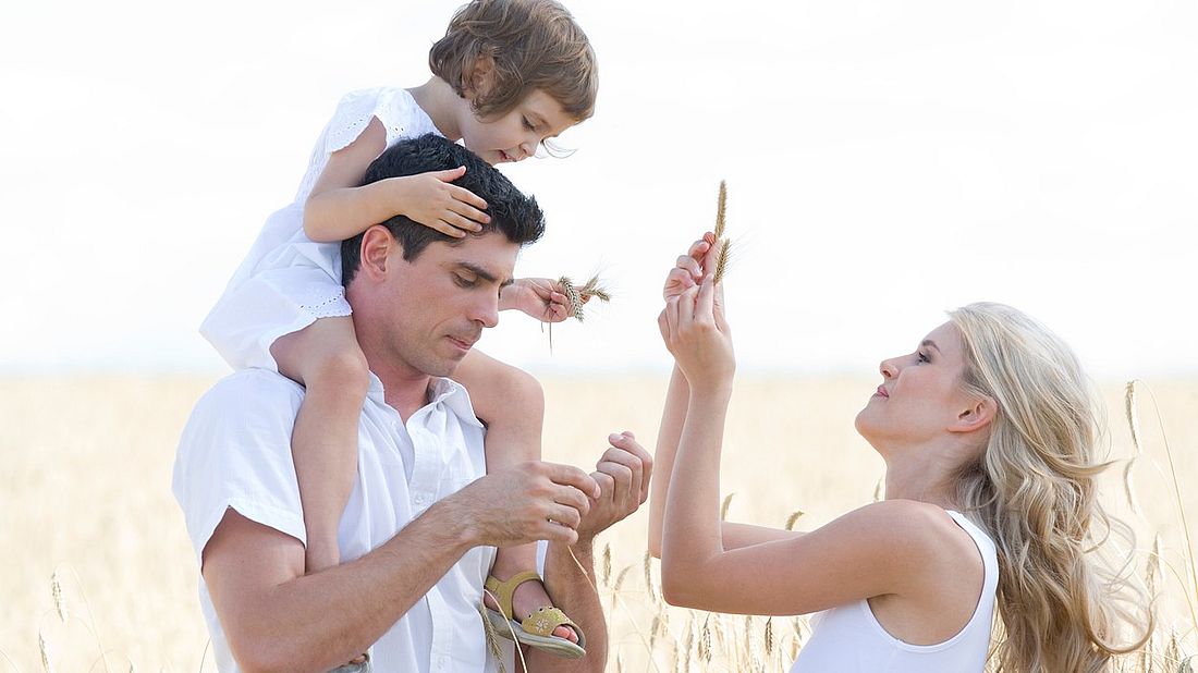 Rodina v přírodě
