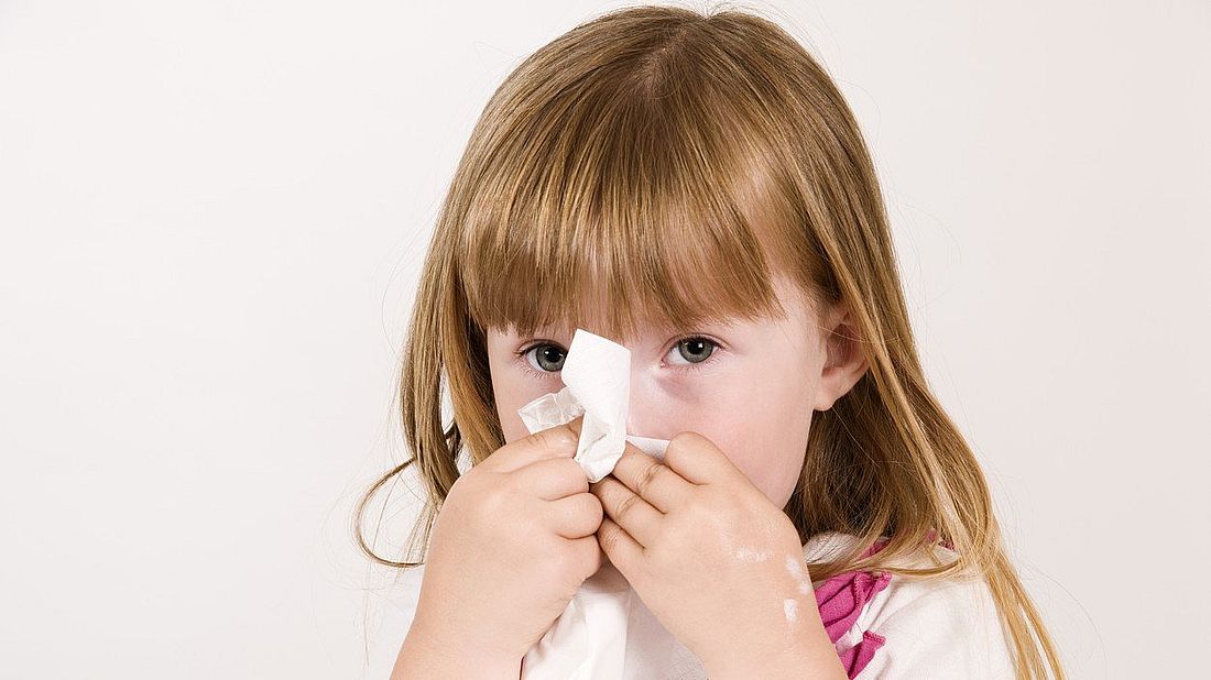 Smrkající holčička