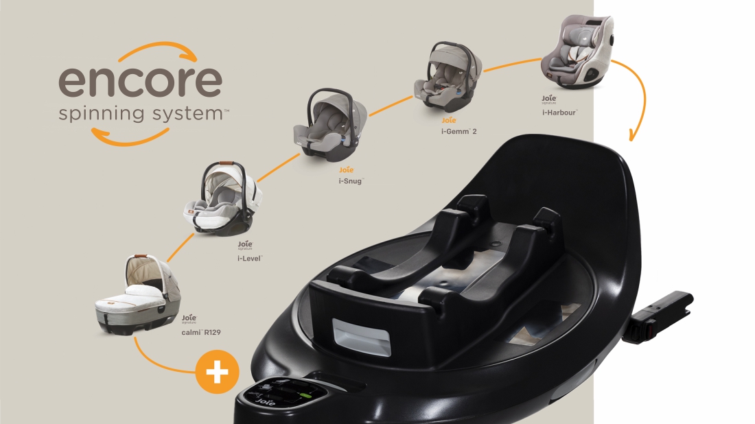 Jedna báze, několik autosedaček. Seznamte se s novým systémem značky JOIE, který poroste s vaším dítětem