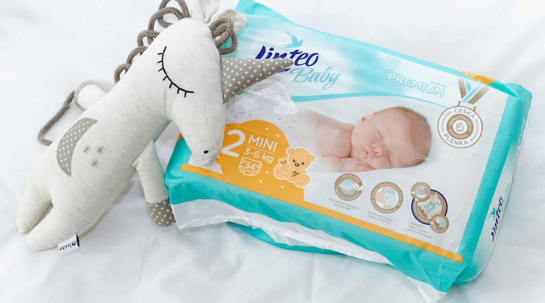 Aby se přebalování stalo zábavou, Vám pomůže Linteo Baby