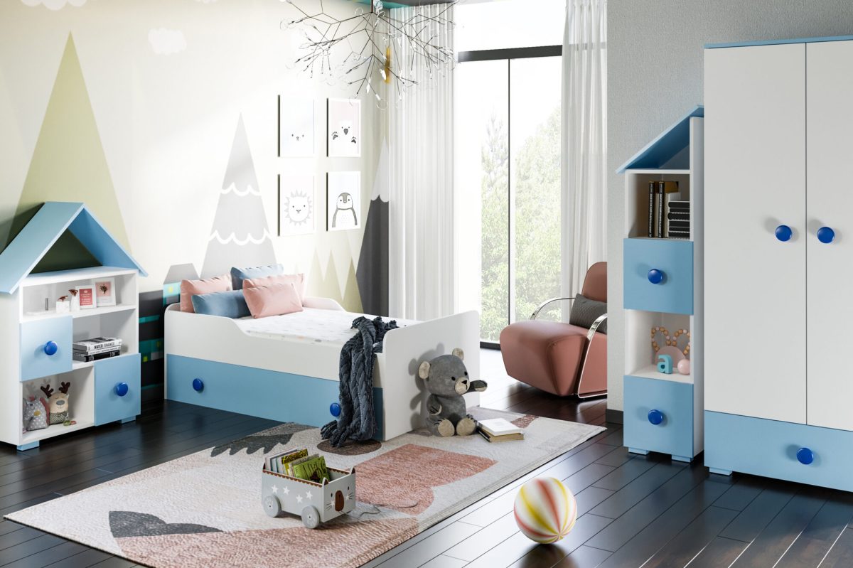 Komoda nebo šatní skříň – co se lépe hodí do dětského pokoje?