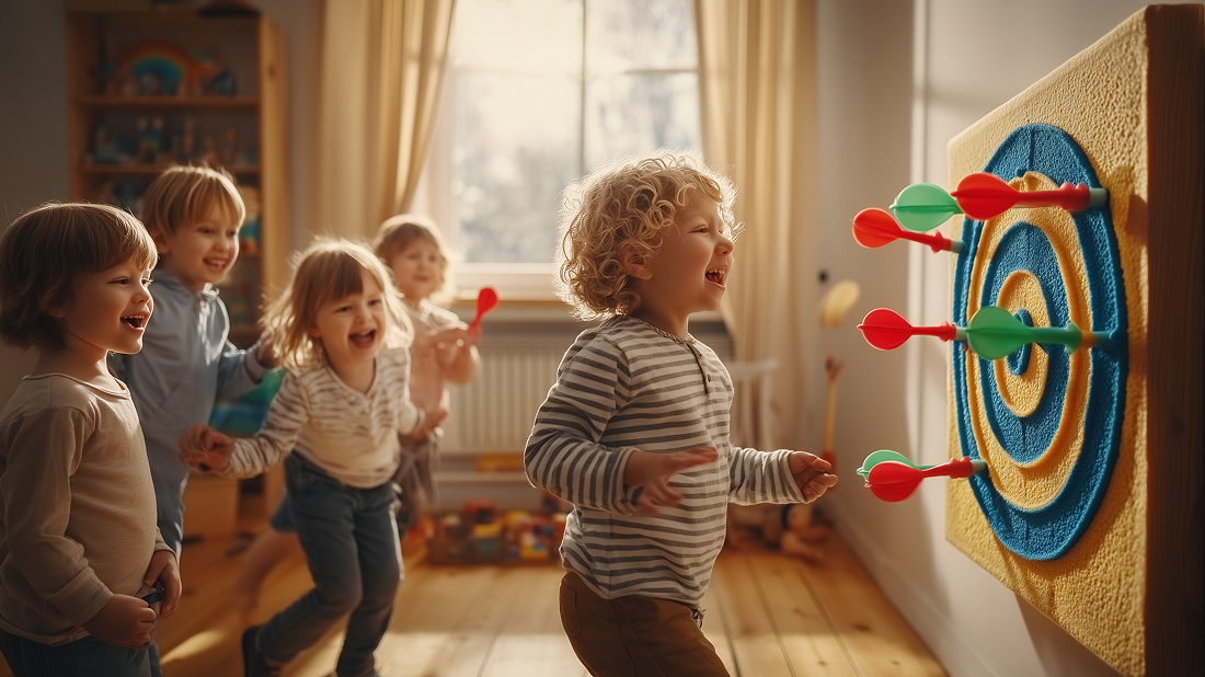 Rozvoj motoriky u dětí pomocí šipek: Zábava a učení v jednom